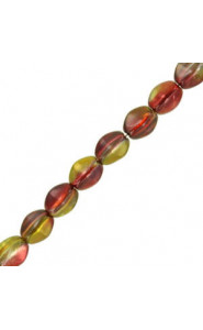 Czech Pinch beads 5x3mm Crystal magic apple 00030/95600